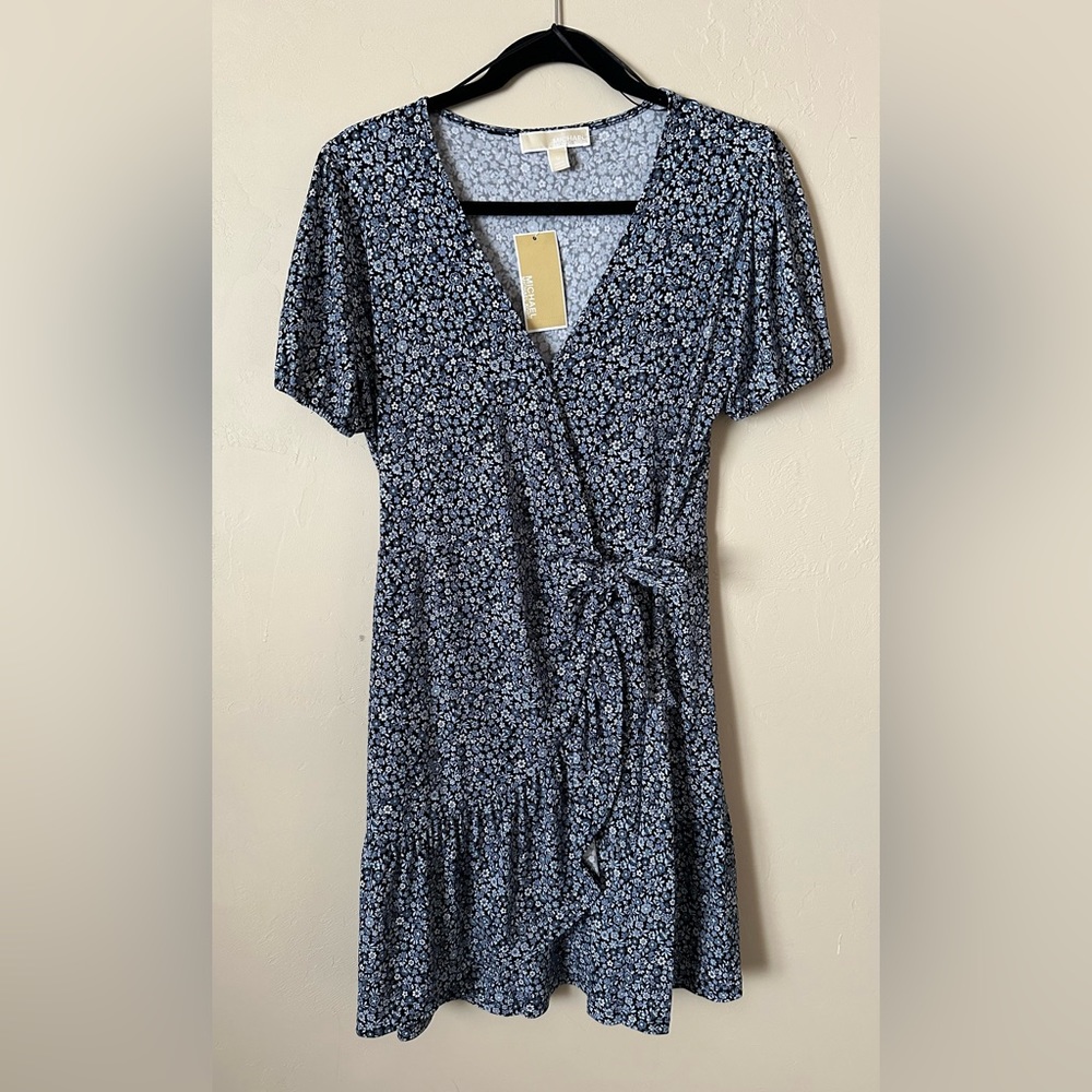 Michael Kors mini wrap dress. Size M